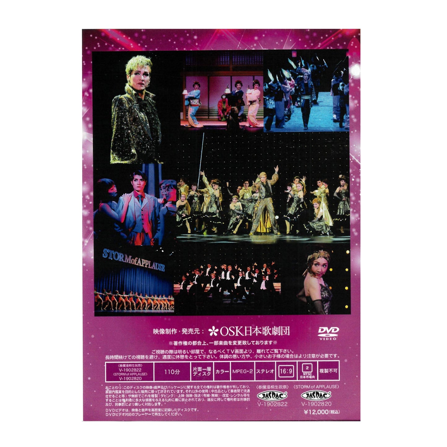 【DVD】2019年03月公演 レビュー春のおどり 春爛漫桐生祝祭/STORM of APPLAUSE