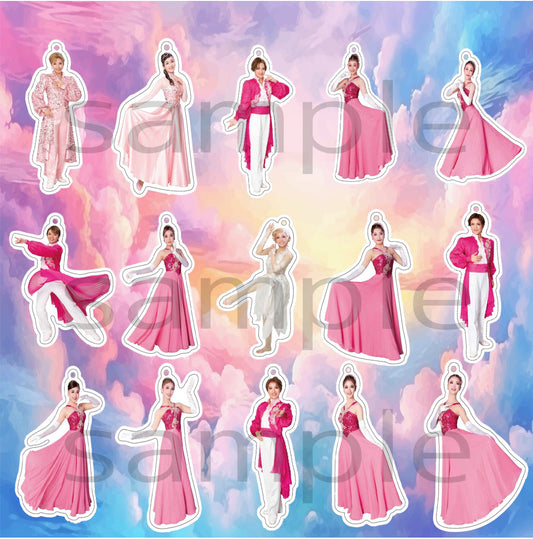 2025年たけふレビュー　Blooming！アクリルフィギュア　スウィングバージョン　