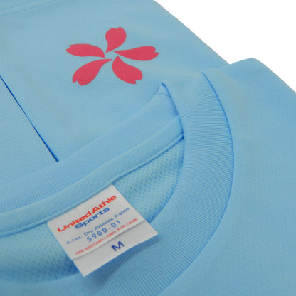 OSKTシャツ 強く逞しく 水色 ver